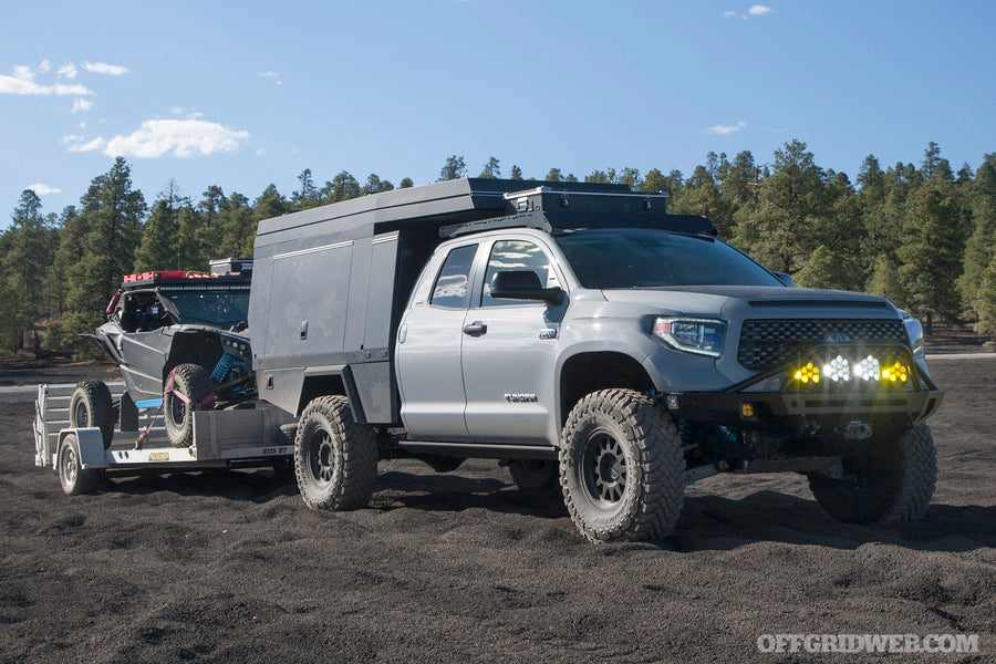TAV 2018 TUNDRA OVERLAND BUILD + CAN-AM X3 TURBO