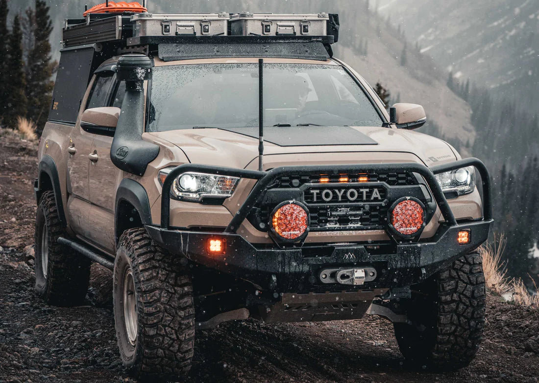 Toyota Tacoma (2016+) Hi-Lite Overland Front Bumper - Bull Bar
