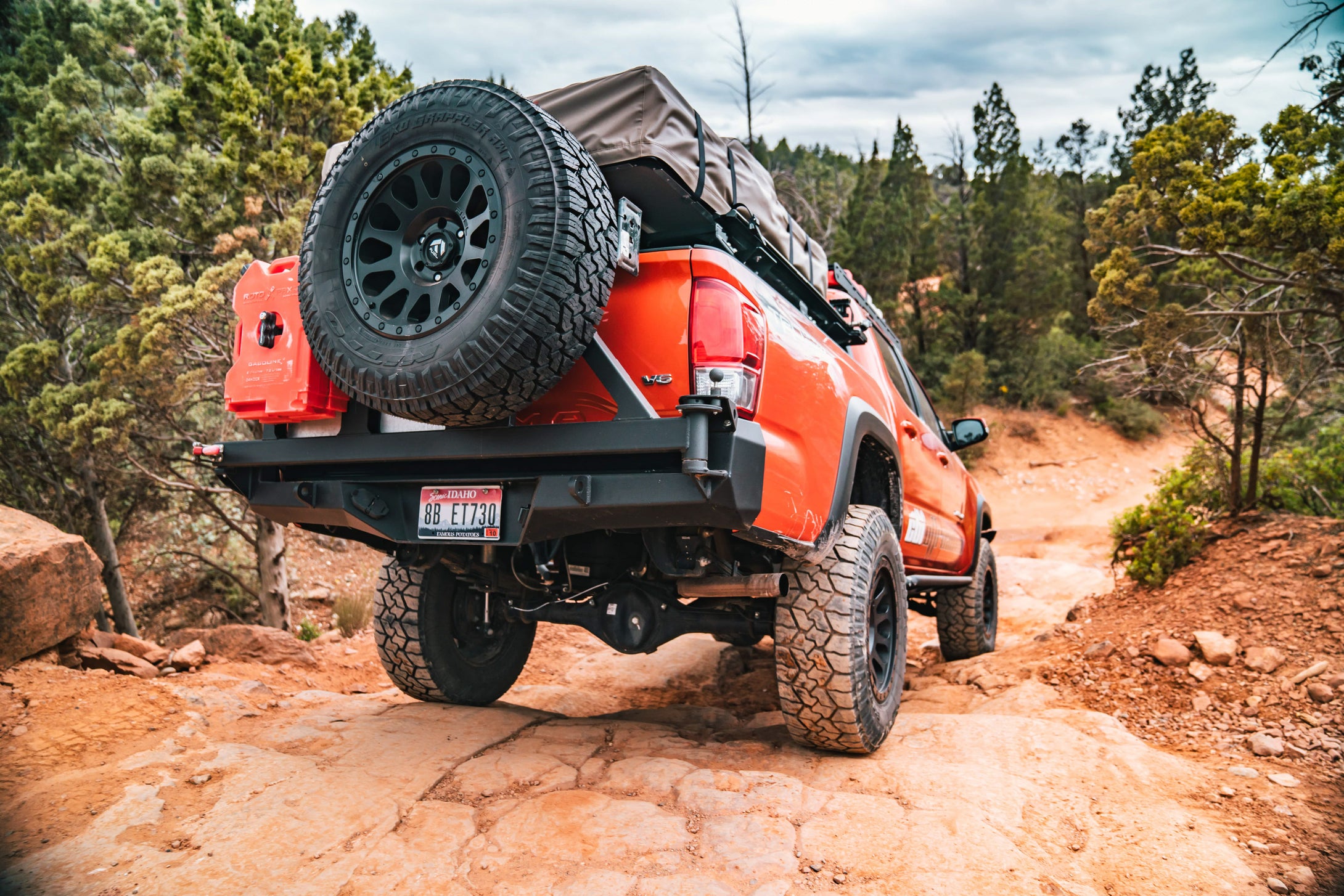 CBI - TOYOTA TACOMA SWING ARM REAR BUMPER | 2016-2022