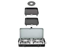 Load image into Gallery viewer, 2 Cook 3 Pro Deluxe/ Portable 3 Piece/ Gas Barbeque/ Camp Cooker - By CADAC
